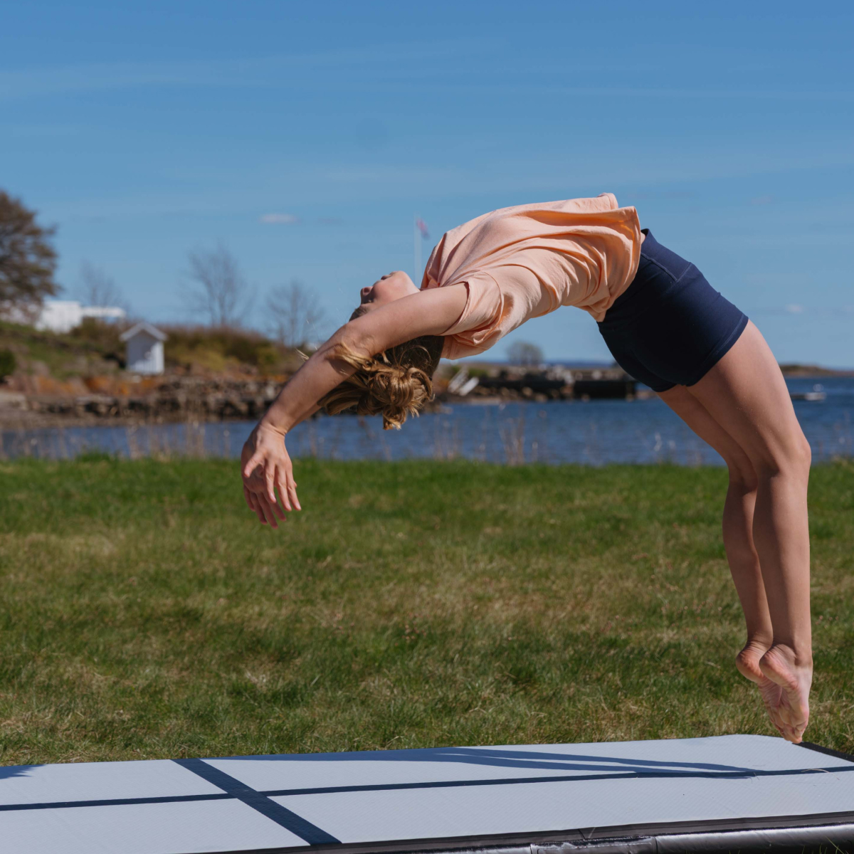 AirTrack 4 x 1 m Træningsmåtte