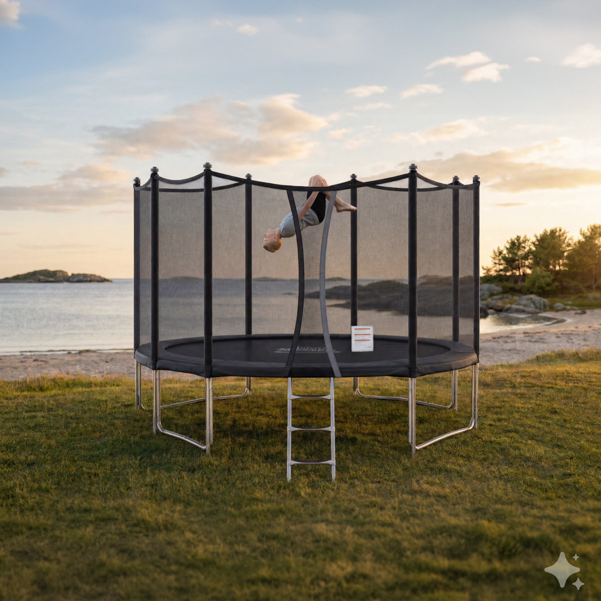 Flexi 4,3 m. Trampolin